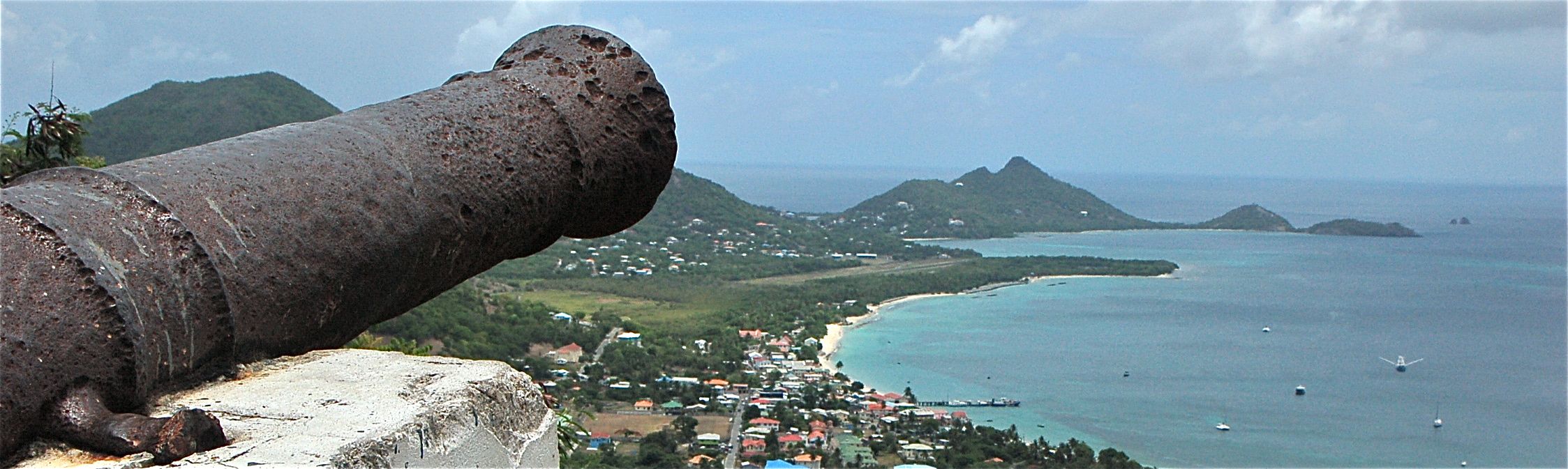 Above: View over Cariacou, Grenada. Photo: Jonathan Tourtellot